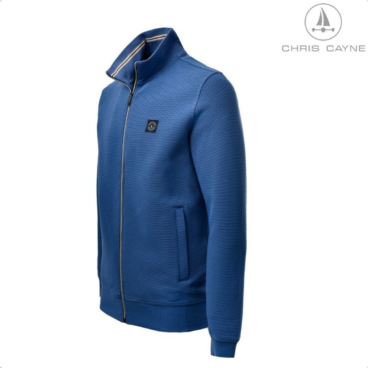 Vest 3253 blauw Chris Cayne - maat M