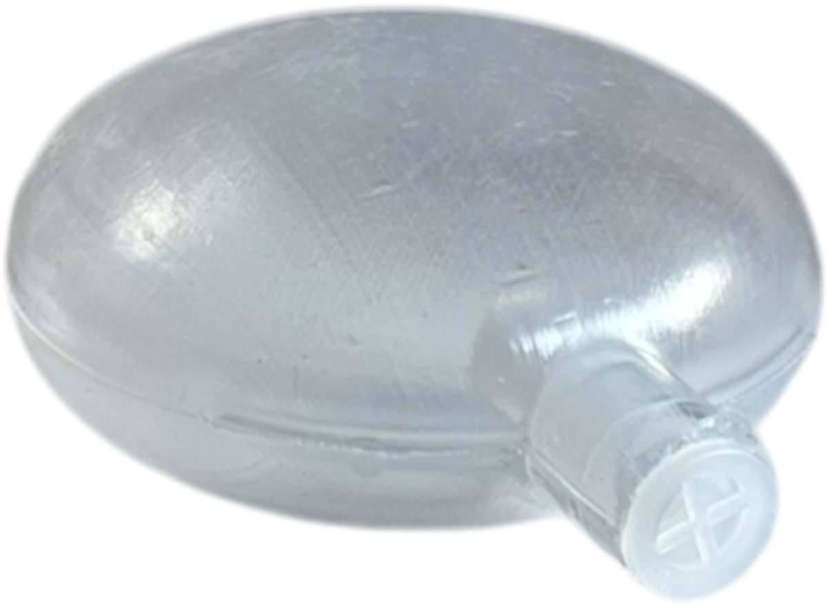 NBH - 5x Pieper squeaker voor in zelfgemaakte knuffels of honden speelgoed 33mm x 41,5mm x 18,5mm