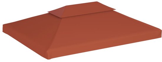 Prieeldak 2-laags 310 g/m² 3x3 m geel Prieeldak 2-laags 310 g/m² 3x3 m geel