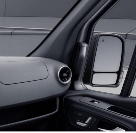 Coperture Isolanti Magnetiche Per Vetri Anteriori VANLUSIS – Compatibili Con Mercedes Sprinter VS30 2019-2025 – Oscuranti Totali Grigio Scuro