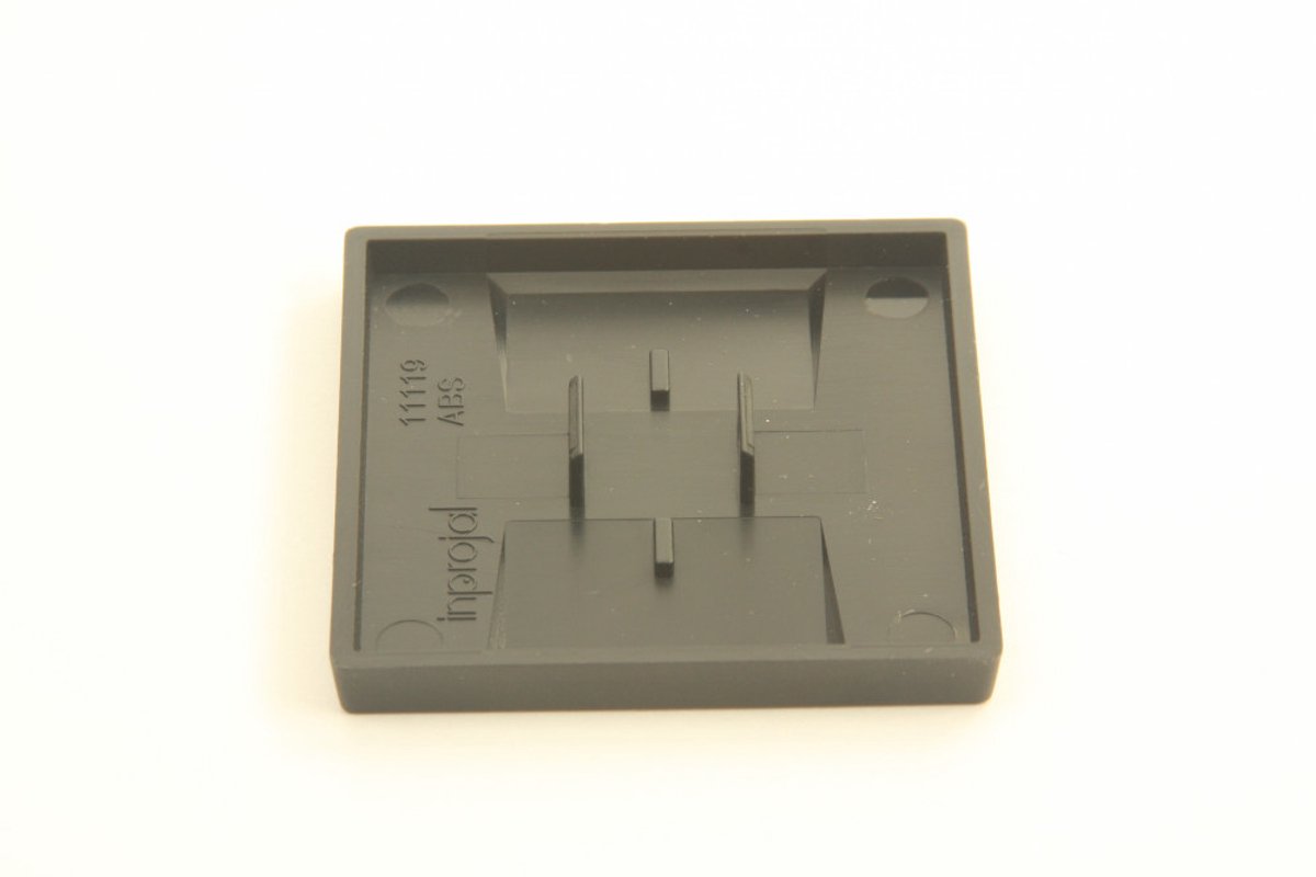 Presto Afdekplaat Wipschakelaar Enkel Ansor Switch S-20.000 Zwart