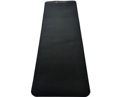 AJ-Sports Yoga Mat NBR Extra Dik - 1.5 cm dik - Fitness Mat - Sport mat - Trainingsmat - Fitnessmat - Zwart - Yoga - Pilates - Fitness - Foam Materiaal - 180 x 60 x 1,5 cm