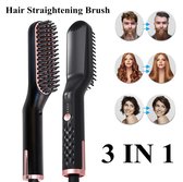 Bol.com Stijlborstel - Warmteborstel - Elektrische Haarborstel - Baardborstel - Baard Stijltang - Hitte Borstel - voor Haar en B... aanbieding