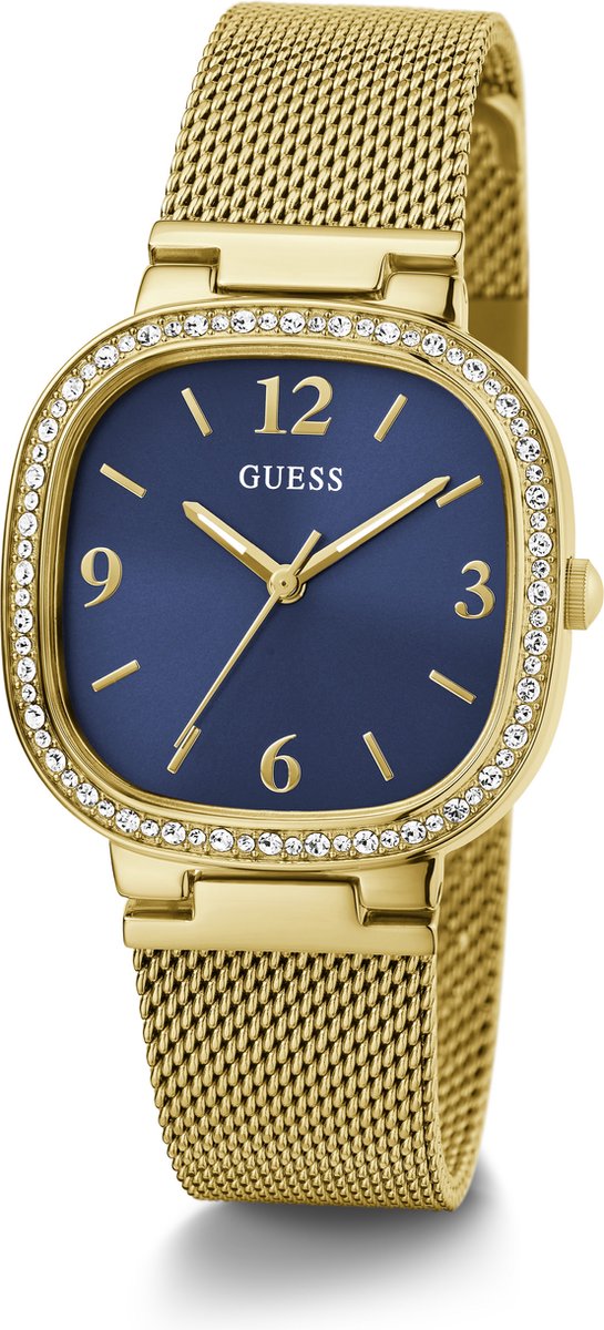 Guess Tapestry GW0354L6 Horloge - Staal - Goudkleurig - Ø 32 mm