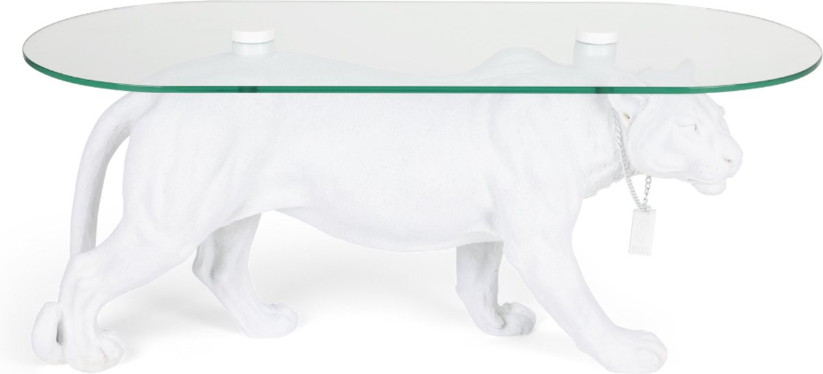 Bold Monkey Dope As Hell Panter Salontafel Wit