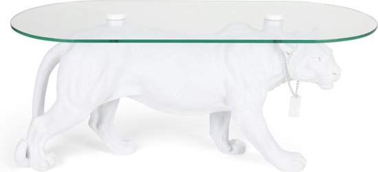 Bold Monkey Dope As Hell Panter Salontafel Wit