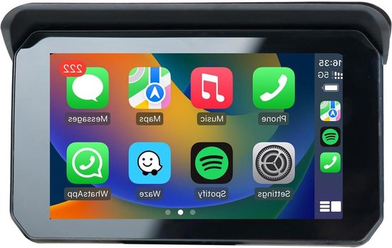 Foto: Motor gps 7 inch display ipx7 waterdicht navigatie auto vrachtwagen bluetooth carplay android auto 