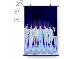 KPOP Bangtan Boys BTS 2023 FESTA 10th Ann Photo Tapestry Fabric Poster Hanging Pictures (Poster)