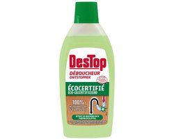 DesTop - Onderhoud & Ontstop Leidingen - Biologische Ontstopper - Natuurlijke Ingrediënten - Eucalyptusgeur - 500 ml