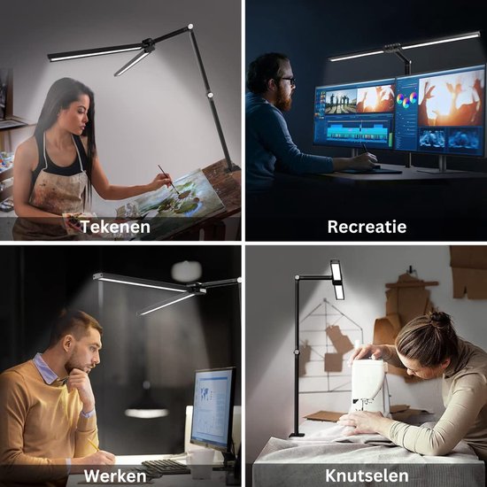 Peinture pour lampe lumière du jour White -Label® - Debout - Hobby - Zwart