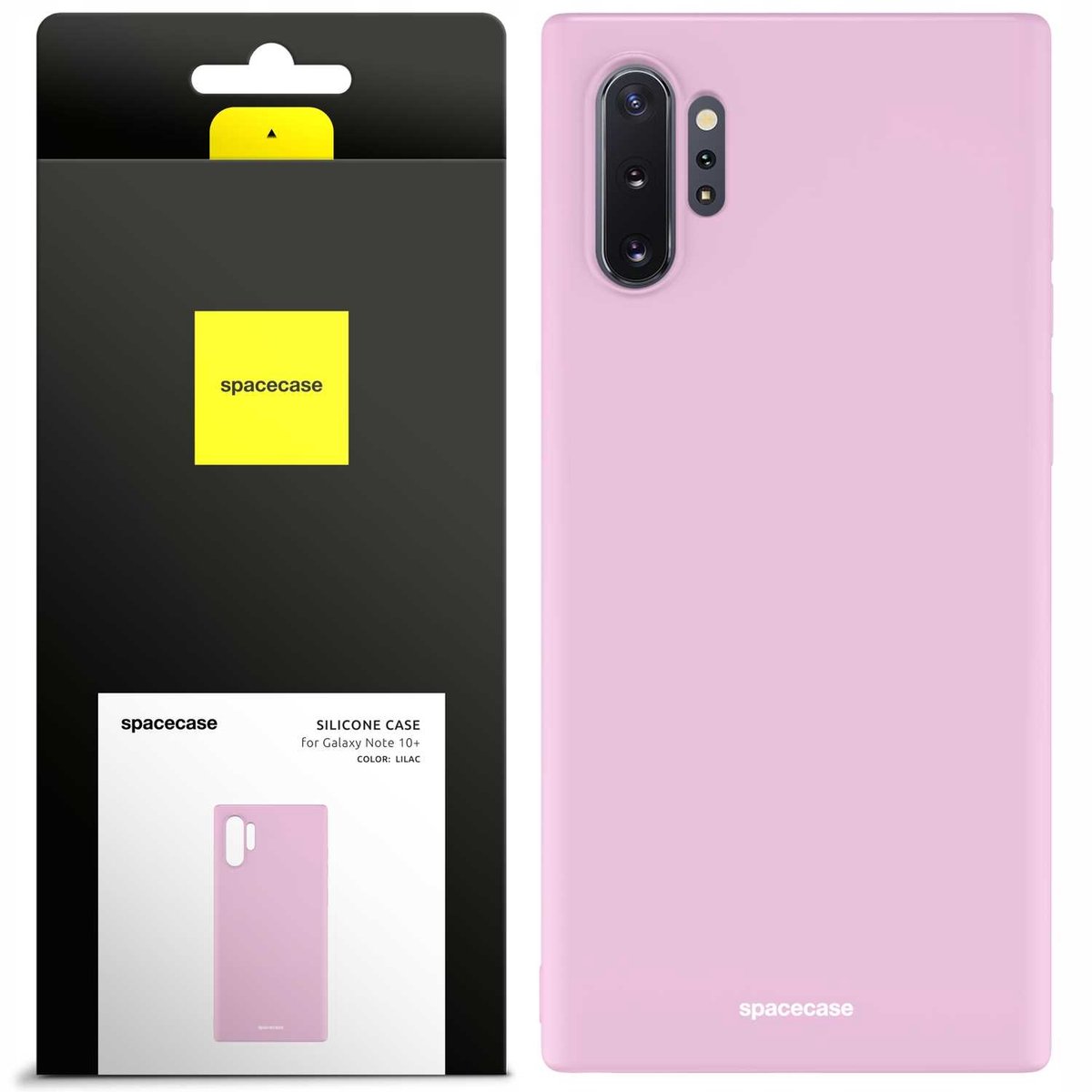 Spacecase Siliconen Hoesje Galaxy Note 10+ Lilac Cover Voor Samsung