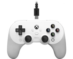 8Bitdo Pro 2 - Game Controller - USB - Analoog/digitaal - Xbox - Wit