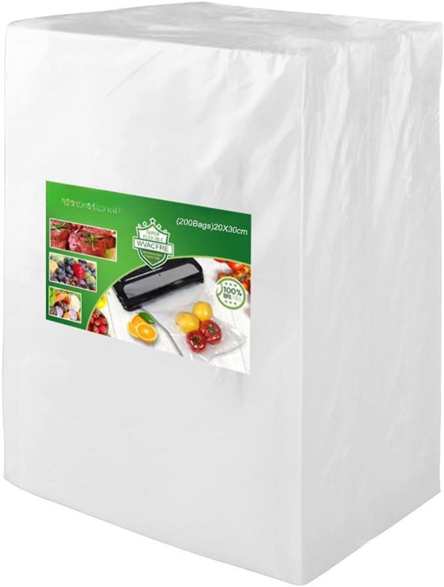 Vacuumzakken voedsel - Sealzakken - Diepvries - Voedsel - Vacuüm zakken - Sealbaar - Vacumeerzakken - Eten - Vacumeerplastic - Vacuum Opbergzakken - Sous vide Zakken