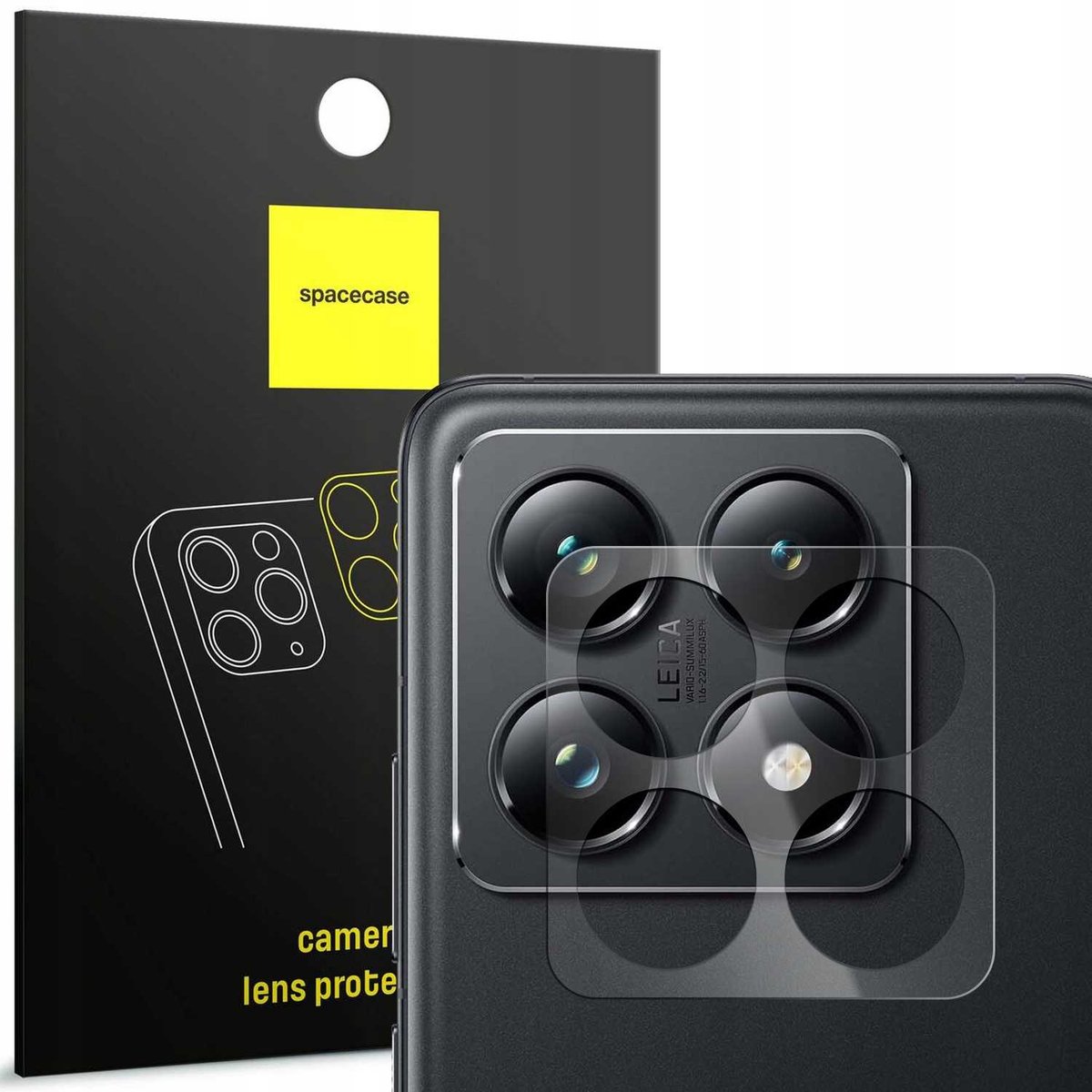 Spacecase Gehard Glas Voor Xiaomi 14T Pro 5G Camera Glasbescherming
