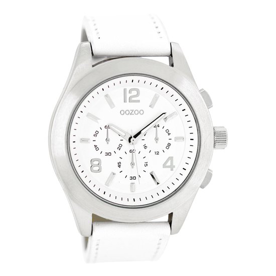 Boccia Titanium 3354-01 - Chique Dameshorloge Met Parelmoer Wijzerplaat En Bicolor Spangband Diameter 30 Mm