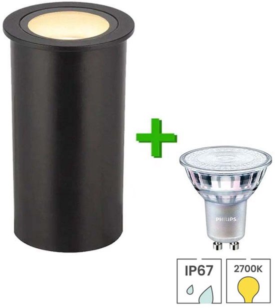 Moderne Ronde Grondspot voor Buitenverlichting