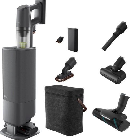 AEG AP83U25XNX handstofzuiger Grijs Zakloos