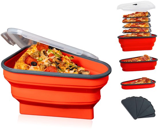 PIZZycle Herbruikbare Pizzadoos Olijfgroen | 33 cm - van Lemmen pizza