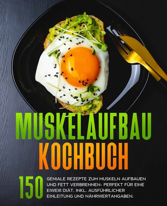 Muskelaufbau Kochbuch - cover