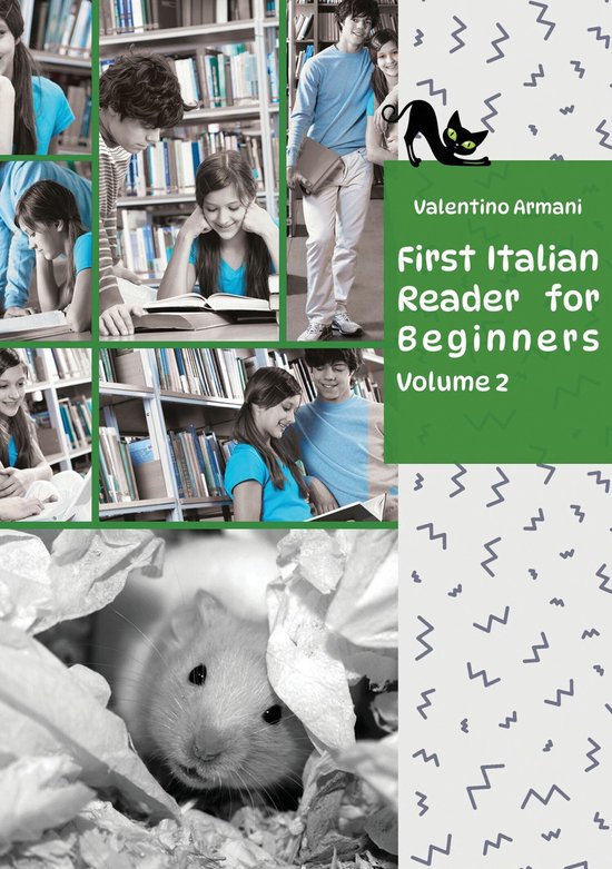 Learn Italian with First Italian Reader for Beginners Volume ... - cover