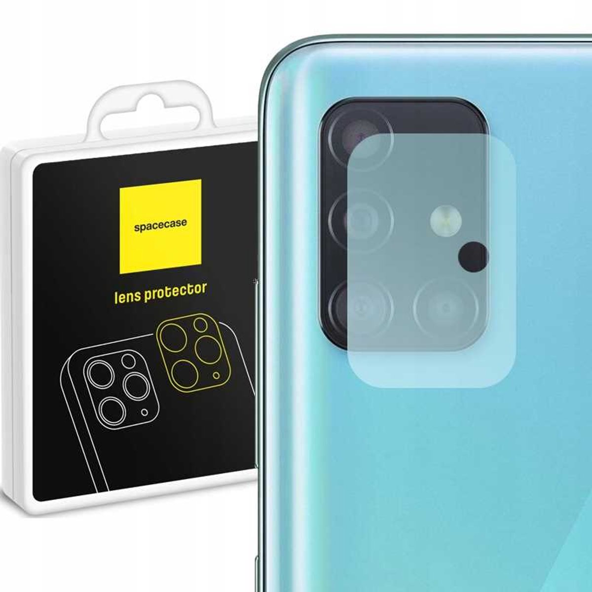 Spacecase Gehard Cameraglas Voor Samsung Galaxy A51 Beschermende