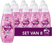 Bol.com Robijn Advanced Quickwash Vloeibaar Wasmiddel - Sunset Bloom - voor korte wasprogramma's - 8 x 22 wasbeurten - Voordeelv... aanbieding