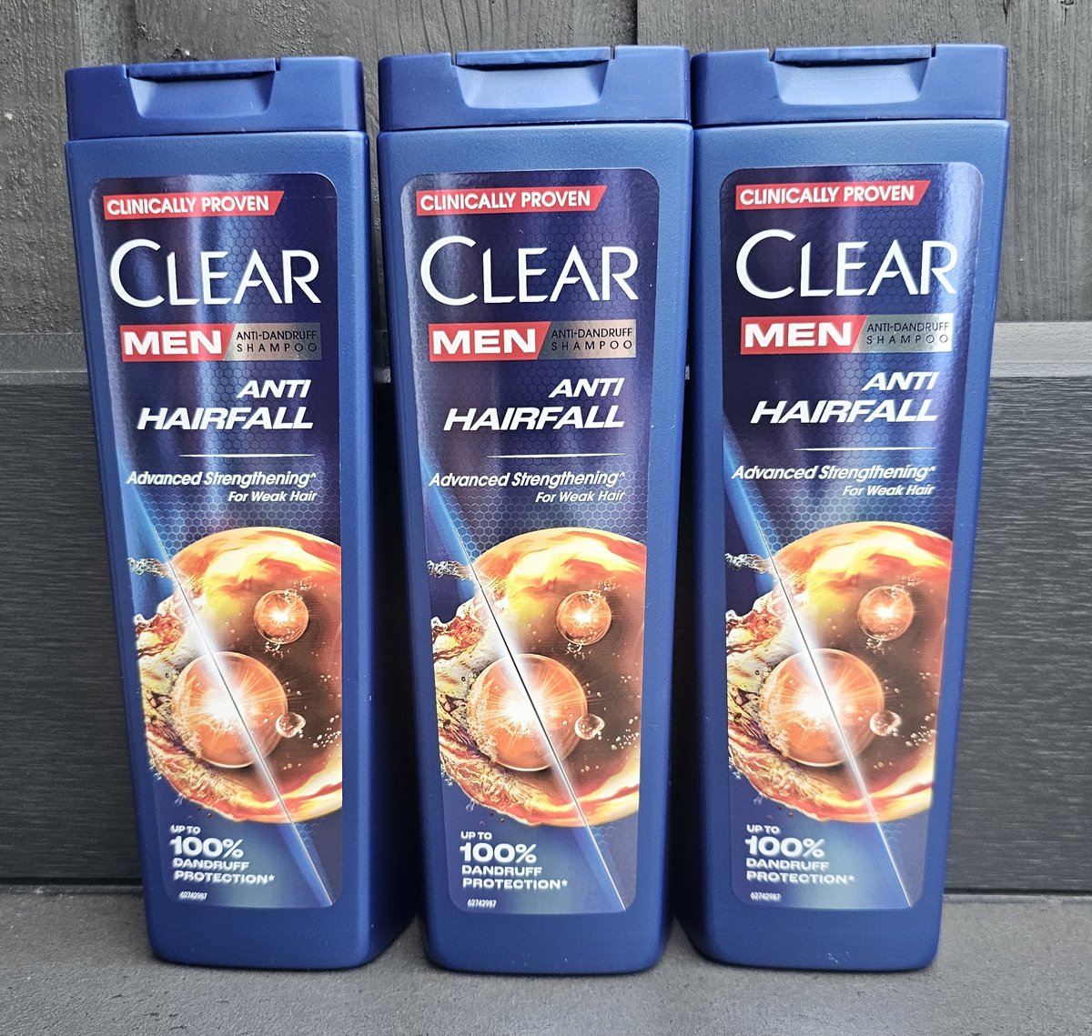 Clear Men Anti-Roos Anti Haaruitval Shampoo 3 x 360 ml