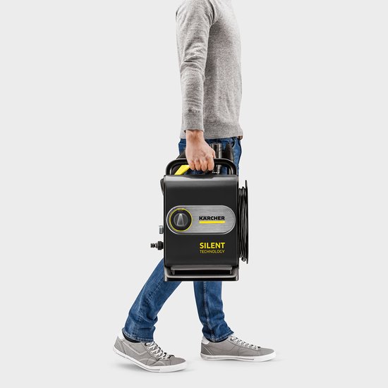 Kärcher - K Silent Anniversary Edition hogedrukreiniger - 420 l/u - 130 Bar - incl. eco!Booster, wasborstel, foam jet en reinigingsmiddel - 5 jaar garantie van Kärcher — afbeelding 3