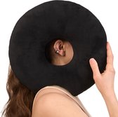 Bol.com Piercing Kussen - Donut Kussen Met Gat Voor Oor - Hoofdkussen Zijslaper - Verstelbare Vulling - 31x31 cm - Ringkussen - ... aanbieding