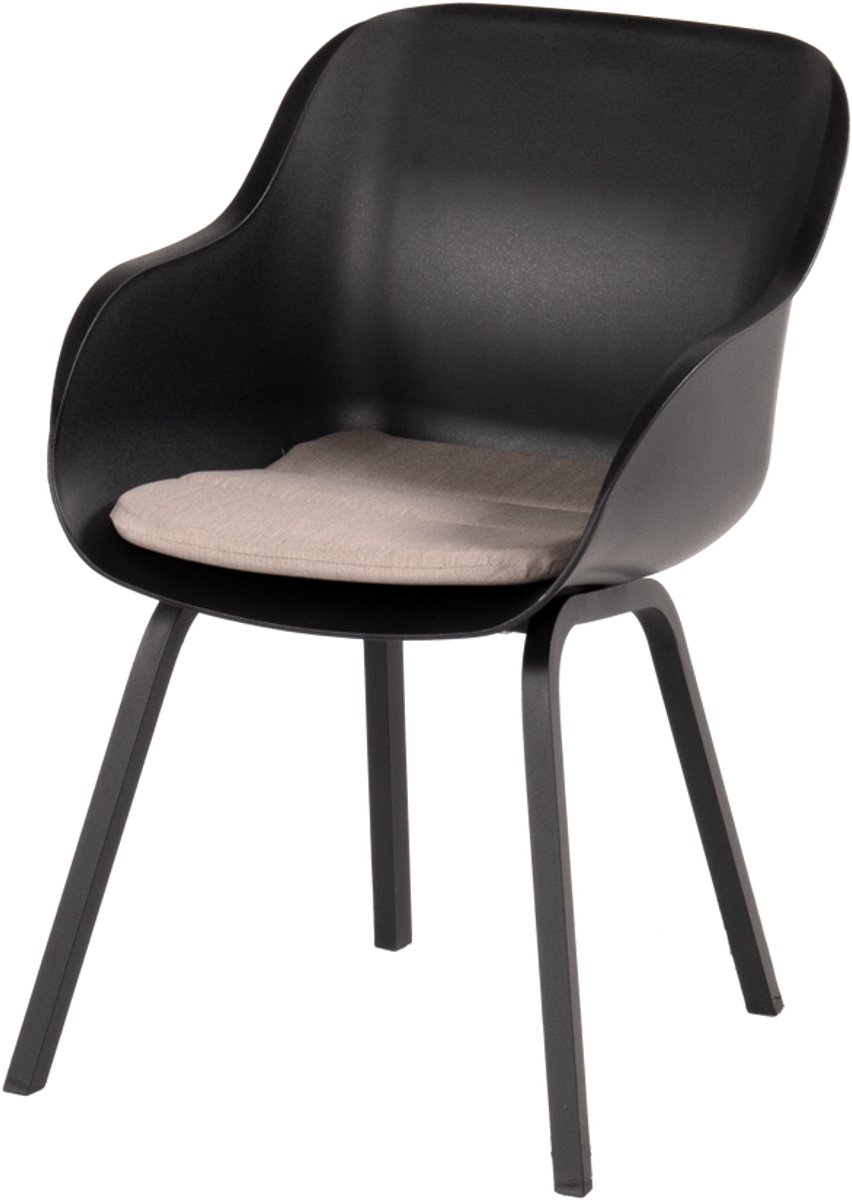 Hartman Le Soleil Element Tuinstoel Pure Black