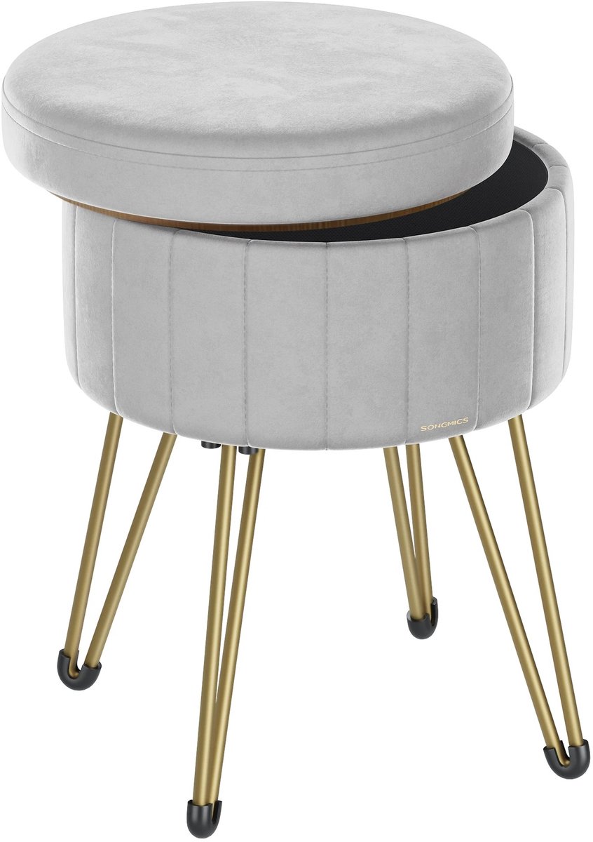 Kruk - Wit - Krukje - Bank - Bankje - Zitbankje - Slaapkamer Bankje - Voetenbankje - Slaapkamer - Schoenenbankje - Schoenen bank - Opbergkastje - Opbergkast - Organizer - Organizers - Garderobe - Slaapkamer Organizer