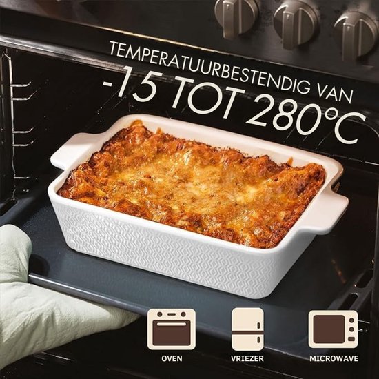Pyrex - Ovenschaal Rechthoekig, 5 liter - Pyrex | Asimetria kopen? Shop