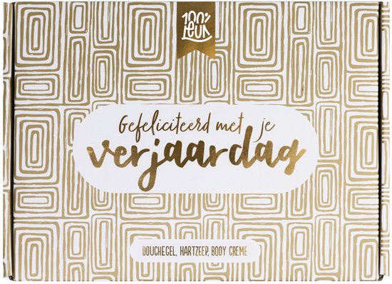 Brievenbus cadeau – bodylotion, douchegel & zeep