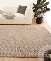 Tapis en laine - Løkke couleur sable 200x300 cm