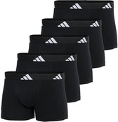 adidas Sportswear 5PK Trunk - Active Flex Cotton - Onderbroek Mannen - 5x zwart