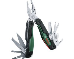 BOSH - 16-in-1 multitool - Roestvrij staal softgrip vergrendelingsfunctie 16 functies