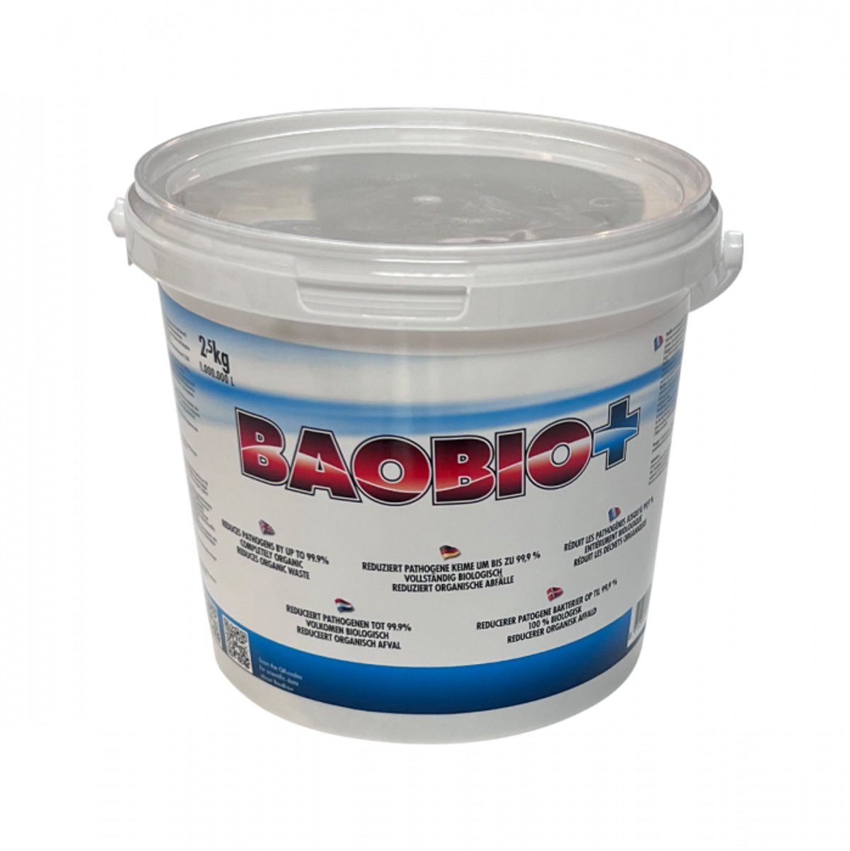 Air Aqua BaoBio+ 2500 gram (1.000.000 liter)