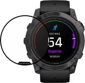 Screenprotector Garmin Fenix 7S Pro – Volledige Cover – Hoge kwaliteit screen protector – Garmin Fenix 7s Pro Accessoire – PMMA Screenprotector – 1 stuks – TechDefend
