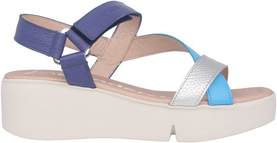 Wonders Pandora - Sandale femme - Bleu - Pointure 39 (EU) 6 (UK)