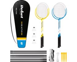foto van Complete Opvouwbaar Draagbaar Badminton set Met Draagtas -- Javi