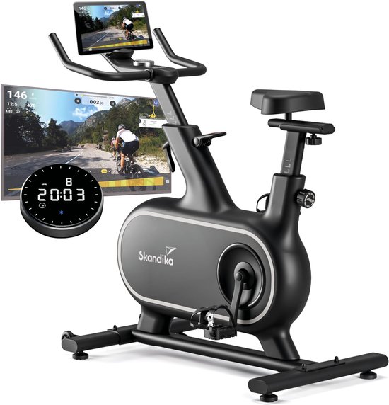 Skandika Cykling P12-H Hometrainer met 32 Weerstandsniveaus - Skandika - €499,00
