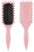 Define Brush Curl - Defining Brush - Haarborstel - Krullen - Styling - Curl Brush - Borstel Voor Krullend Haar - Krullen Kam - Krullenborstel - Roze