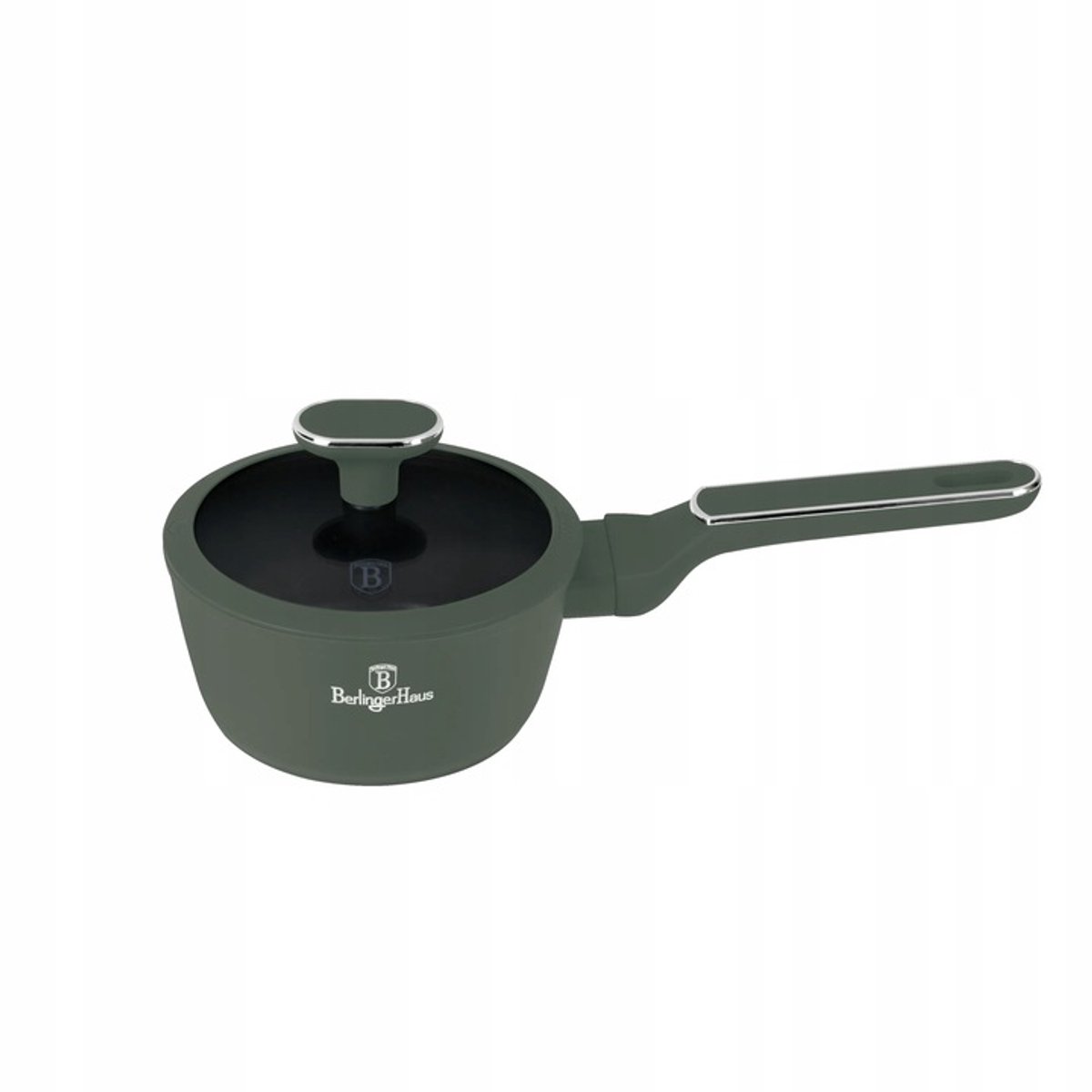 Berlinger Haus 8155 - Steelpan Matt green Collection - Ø16cm - inductie - met deksel