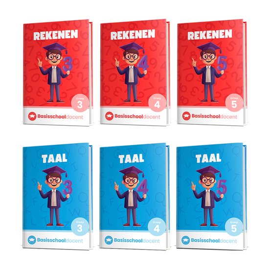 Rekenen en Taal Groep 3 t/m 5 - Onderbouw Pakket - Ter voorb ... - cover