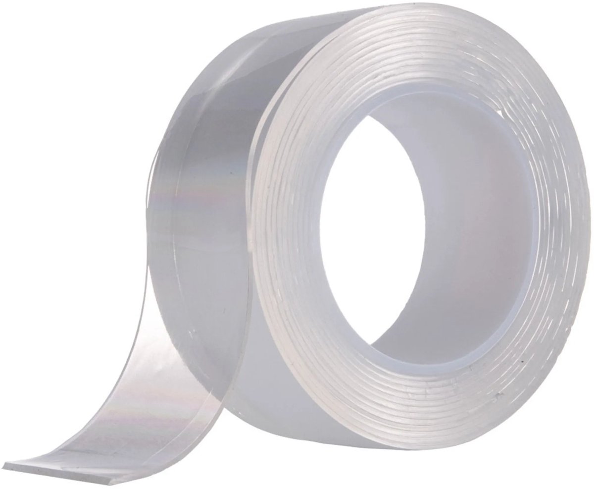 Keltin Dubbelzijdige herbruikbare NANO tape - 24 mm x 2 m - Transparant en residuvrij