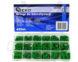 GEKO O-ring set - 18 maten - 420 stuks - Inclusief opbergdoos