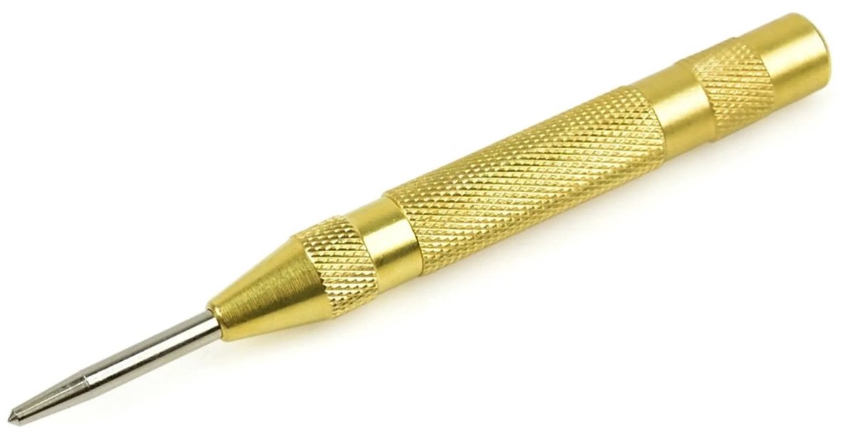 Tvardy Automatische metaalpons - 125mm - Gereedschapsstaal - Eénhandig gebruik