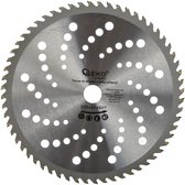 GEKO Cirkelzaagblad - 205 mm - 60T - Koelgaten - TCT