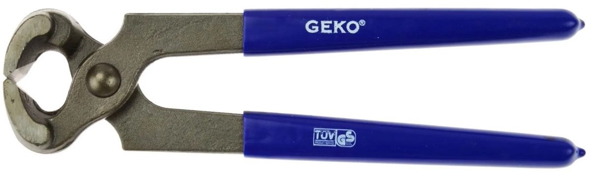 GEKO Carpenter's nijptang - drop-forged - geïsoleerde handgreep - 200 mm