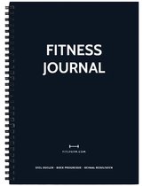 Planbooks - Fitness Journal - Workout Planner - Fitness Dagboek - Donker Blauw